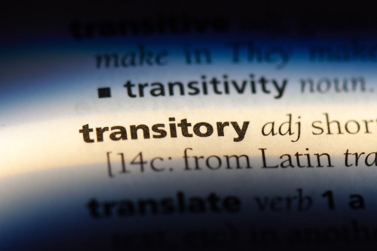 Transitory Word In A Dictionary. Transitory Concept. transitory word in a dictionary. transitory concept.
